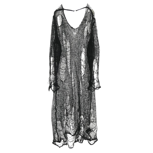 プランクプロジェクト 31232265605 モヘア ダメージ ニット ワンピース ブラック系 FREE【中古】