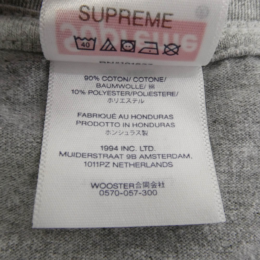 Supreme シュプリーム 24AW Snow White Tee スノーホワイト 白雪姫 半袖 Tシャツ グレー系 XXL【中古】
