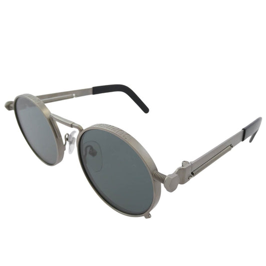 Supreme シュプリーム 19SS Jean Paul Gaultier ジャンポールゴルチエ Sunglasses オーバル サングラス アイウェア シルバー系 フレーム:シルバー系 【中古】