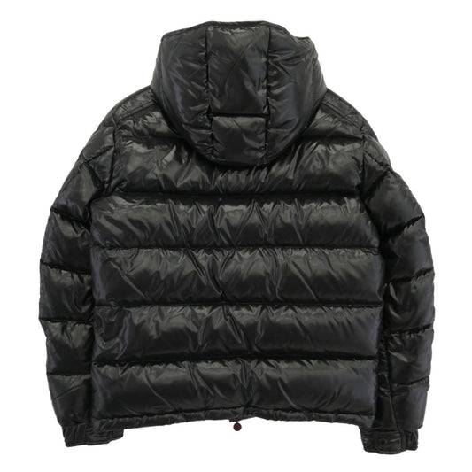 MONCLER モンクレール 420914036606 68950 モンクレールジャパンタグ MAYA GIUBBOTTO マヤ ロゴワッペン ダウンジャケット ブラック系 1【中古】