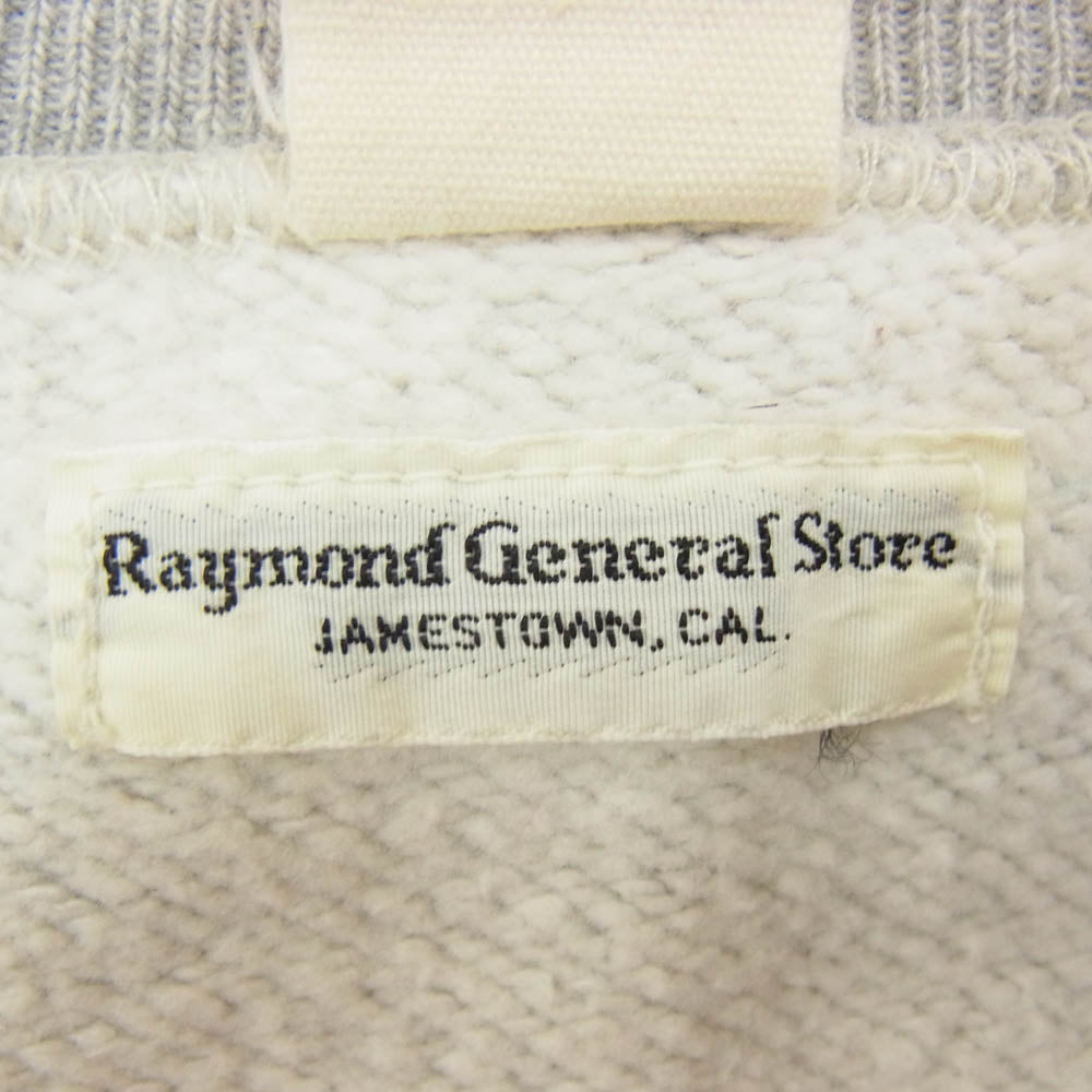 The REAL McCOY'S ザリアルマッコイズ 旧マッコイ McCOY SPORTS WEAR RAYMOND GENERAL STORE マッコイスポーツウェア 半袖 ラグラン スウェット グレー系 38【中古】