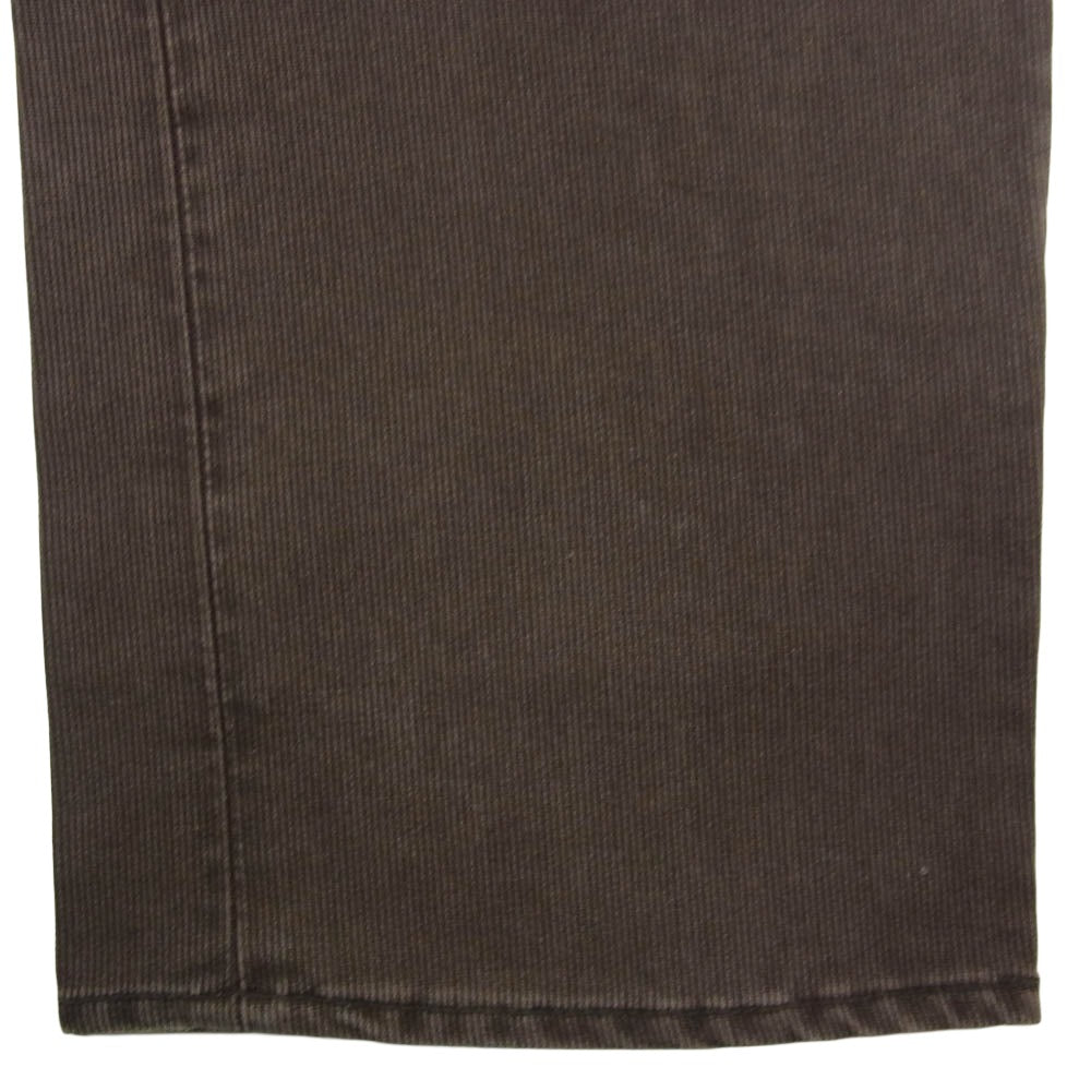 DIESEL ディーゼル フラッシャー付き PANTALONE パンタロン パンツ ブラウン系 29【中古】