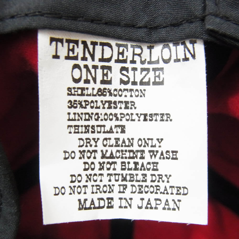 TENDERLOIN テンダーロイン スーパーフラージュ リアルツリーカモ 迷彩 ハンティングキャップ スキーキャップ カーキ系 ONE SIZE【中古】