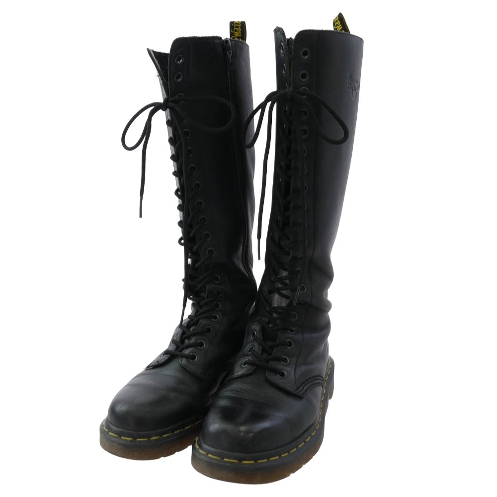 Dr.Martens ドクターマーチン 20ホール レザー レースアップ ロング