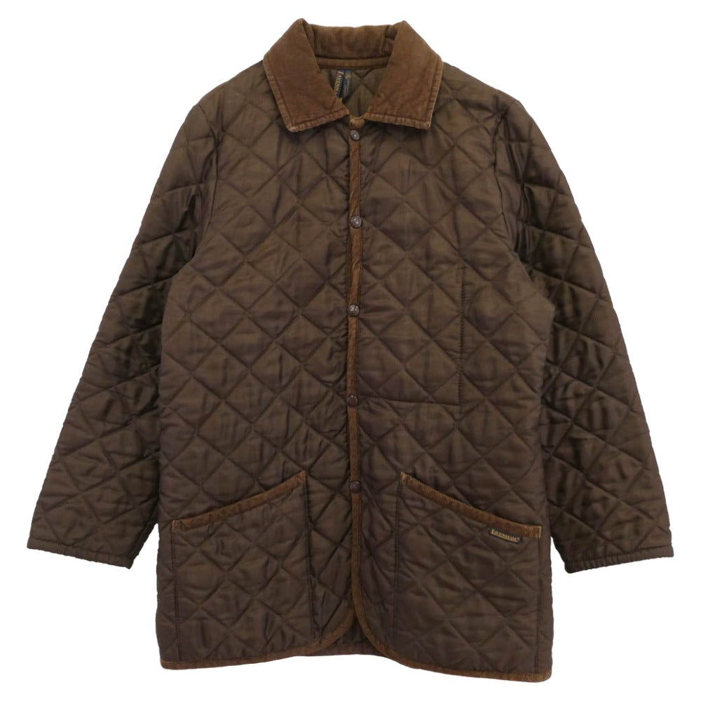 LAVENHAM ラベンハム キルティング ジャケット コート ブラウン系 40【中古】
