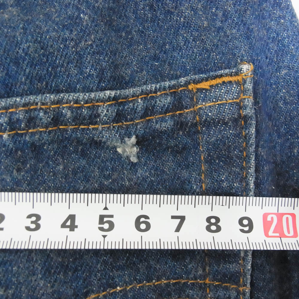 Levi's リーバイス 90s USA製 501 レギュラー サークルR ボタン裏刻印653 デニムパンツ インディゴブルー系 30【中古】