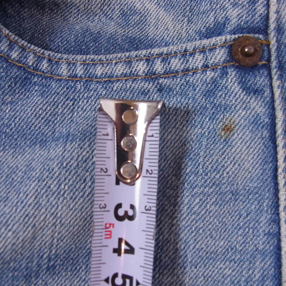 Levi's リーバイス 80s 501 赤耳 ボタン裏刻印524 デニム パンツ ライトブルー系 W28W36【中古】