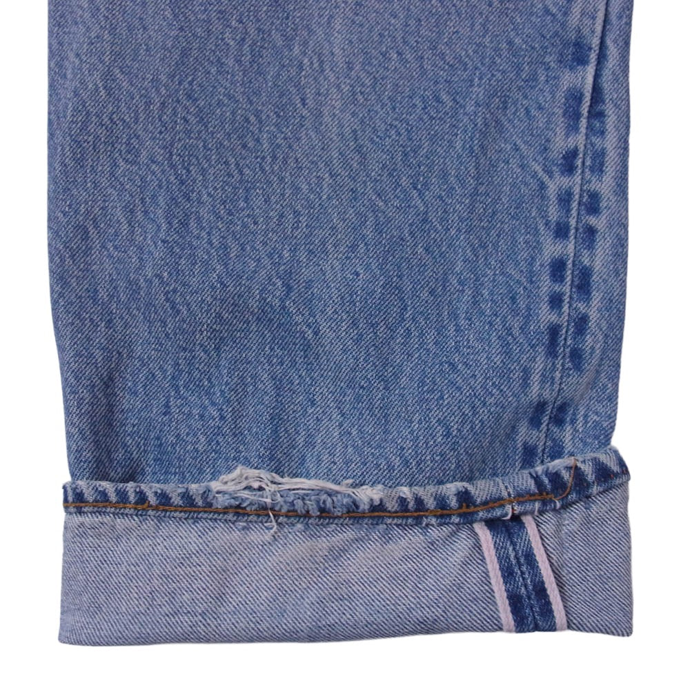Levi's リーバイス 80s 501 赤耳 ボタン裏刻印524 デニム パンツ ライトブルー系 不明【中古】