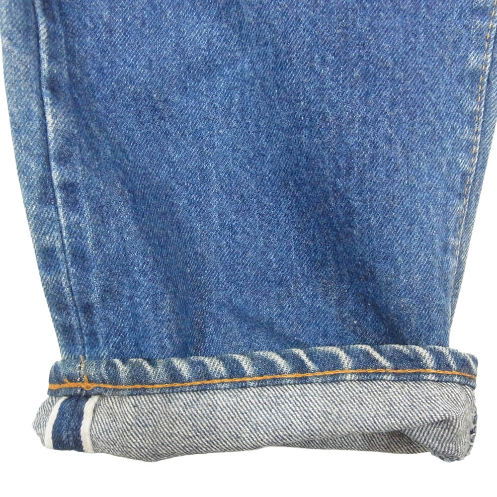 Levi's リーバイス 80s 501 赤耳 ボタン裏刻印524デニム パンツ インディゴブルー系 27【中古】