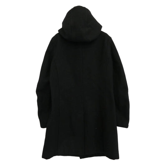 ISAMUKATAYAMA BACKLASH イサムカタヤマバックラッシュ 1619-02 ウール メルトン フーディーコート ブラック系 S【中古】