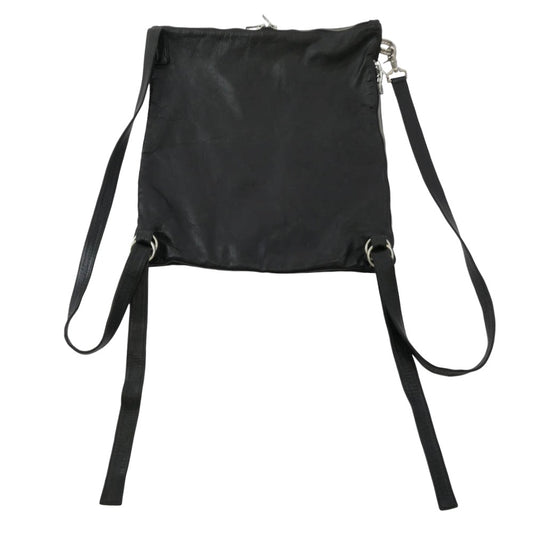 ISAMUKATAYAMA BACKLASH イサムカタヤマバックラッシュ JAPAN HORSE LEATHER RUCKSACK ジャパンホースレザー リュックサック ショルダーバッグ ブラック系【中古】