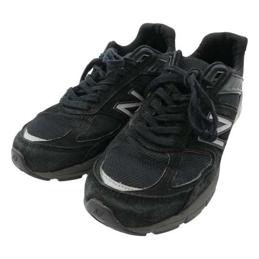 NEW BALANCE ニューバランス M990BK5 USA製 990V5 Black スニーカー ブラック系 26.5cm【中古】