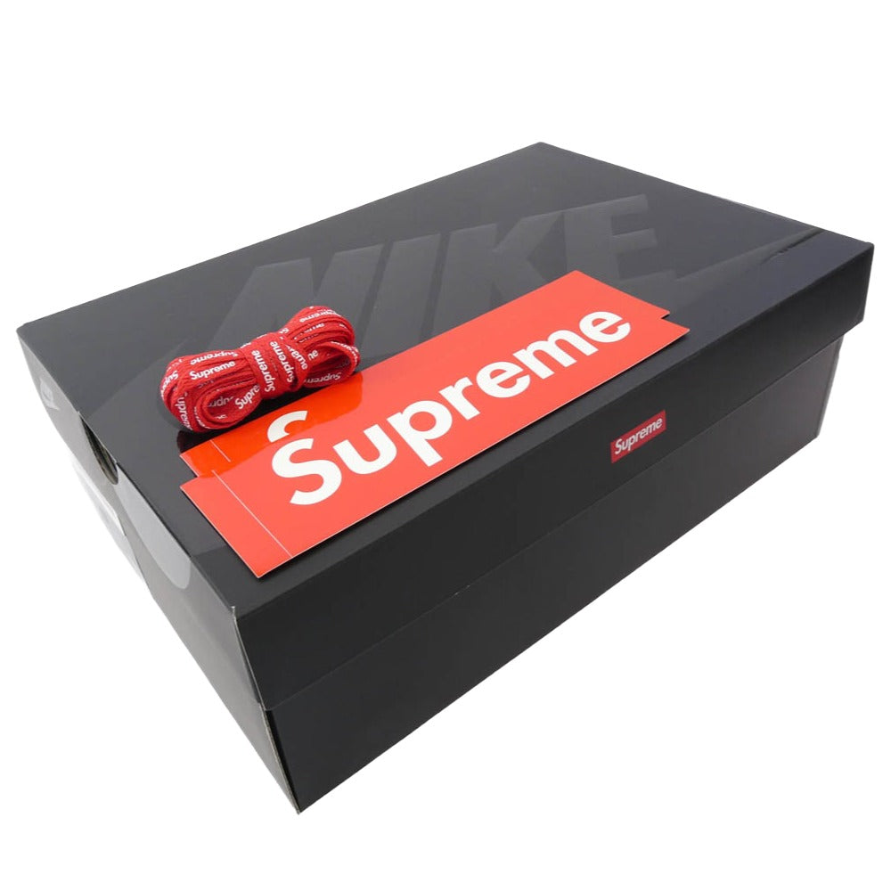 Supreme シュプリーム FZ8784-100 × NIKE AIR FORCE 1 MID エアフォース 1 ミッド カット スニーカー ホワイト ホワイト系 レッド系 27cm【新古品】【未使用】【中古】