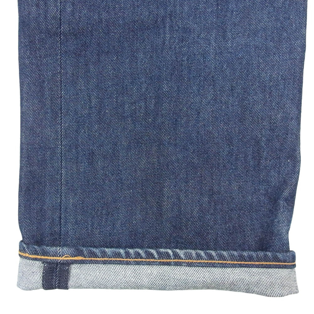 AURALEE オーラリー A00P01DM HARD TWIST DENIM 5P PANTS デニム パンツ インディゴブルー系 32【中古】