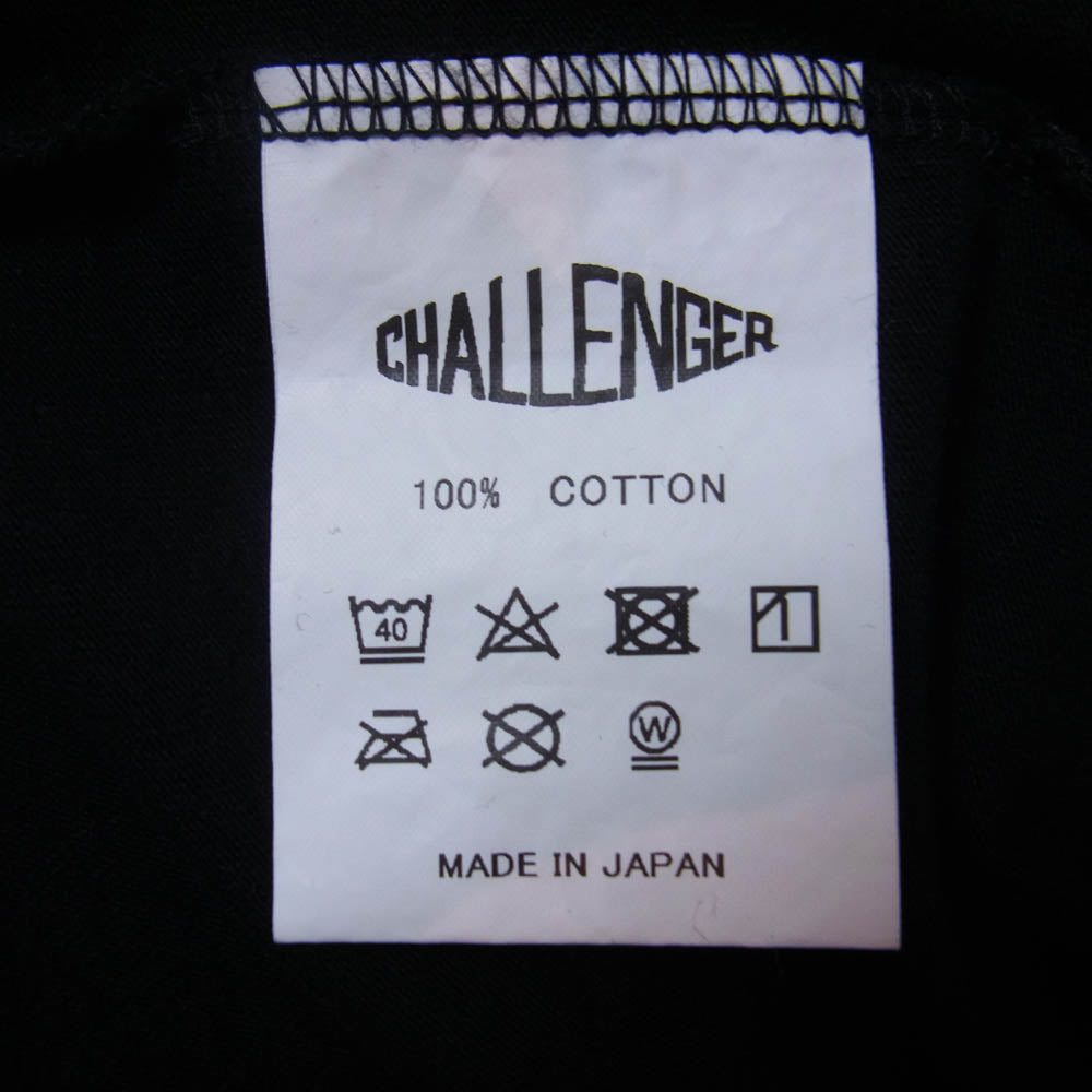CHALLENGER チャレンジャー KODE TALKERS TOUR TEE コードトーカーズ 半袖 ツアーTシャツ ブラック系 XL【中古】