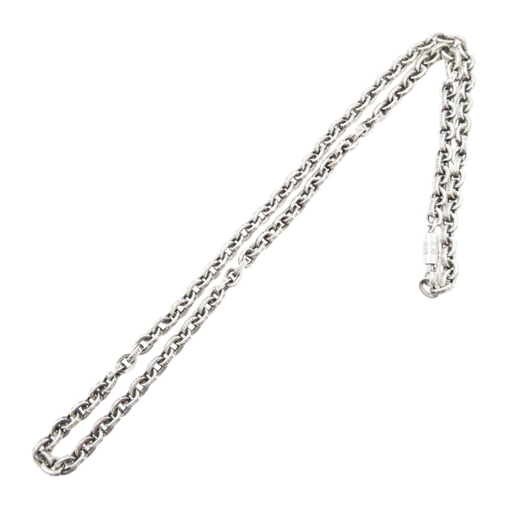 新品未使用　クロムハーツ　ペーパーチェーン　20インチ　試着のみ CHROME HEARTS クロムハーツ（原本無） PAPER CHAIN 20 ペーパー
