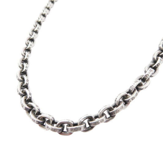 CHROME HEARTS クロムハーツ(原本無) PAPER CHAIN 20 ペーパーチェーン ネックレス 20inch シルバー系【中古】