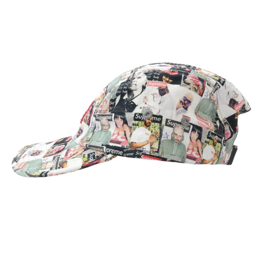 Supreme シュプリーム 23SS magazine camp cap マガジン キャンプ キャップ 帽子 マルチカラー系【美品】【中古】