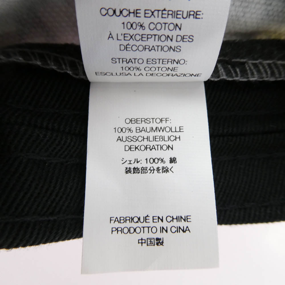 Supreme シュプリーム 23SS magazine camp cap マガジン キャンプ キャップ 帽子 マルチカラー系【美品】【中古】