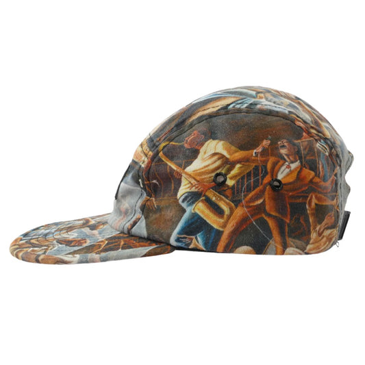 Supreme シュプリーム 25SS ernie barnes camp cap アーニーバーンズ キャンプ キャップ 帽子 マルチカラー系【美品】【中古】