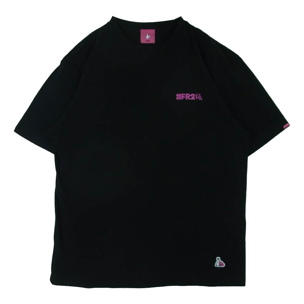 FR2 エフアールツー 梅 Neon T-shirt ネオン バックプリント Tシャツ