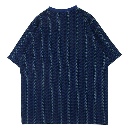 WTAPS ダブルタップス 24SS 241ATDT-CSM25 BDY SS COTTON SIGN TEE ボーディー ショート スリーブ コットン サイン Tシャツ 半袖 カットソー ブルー系 ネイビー系 03【極上美品】【中古】