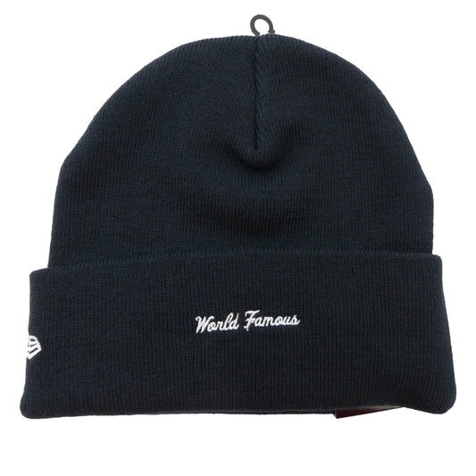 Supreme シュプリーム 25AW ×New Era Box Logo Beanie ニューエラ ボックス ロゴ ビーニー ニット キャップ ダークネイビー系【新古品】【未使用】【中古】
