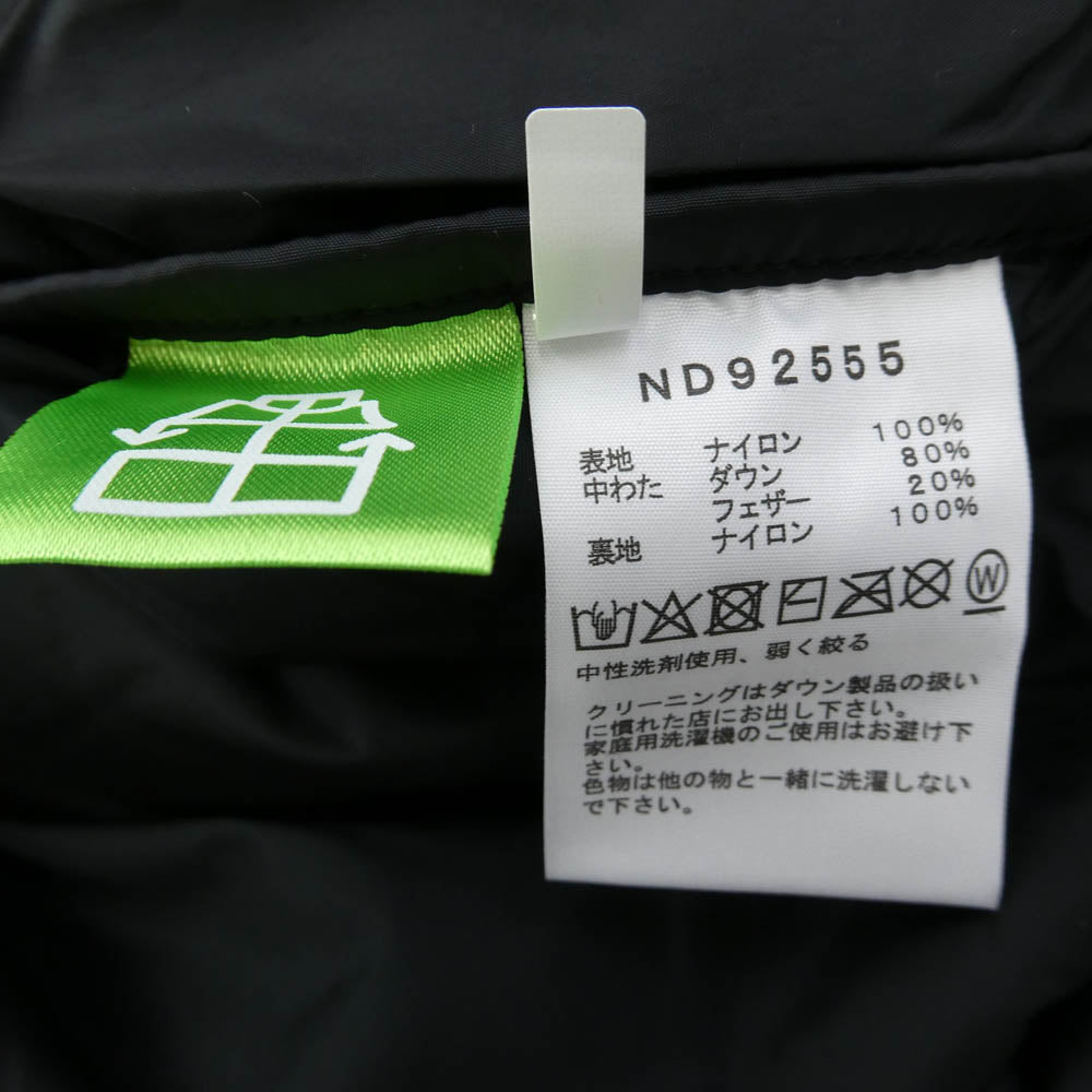 THE NORTH FACE ノースフェイス ND92555 Nuptse Jacket ヌプシ ダウン ジャケット ブラック系 XL【新古品】【未使用】【中古】