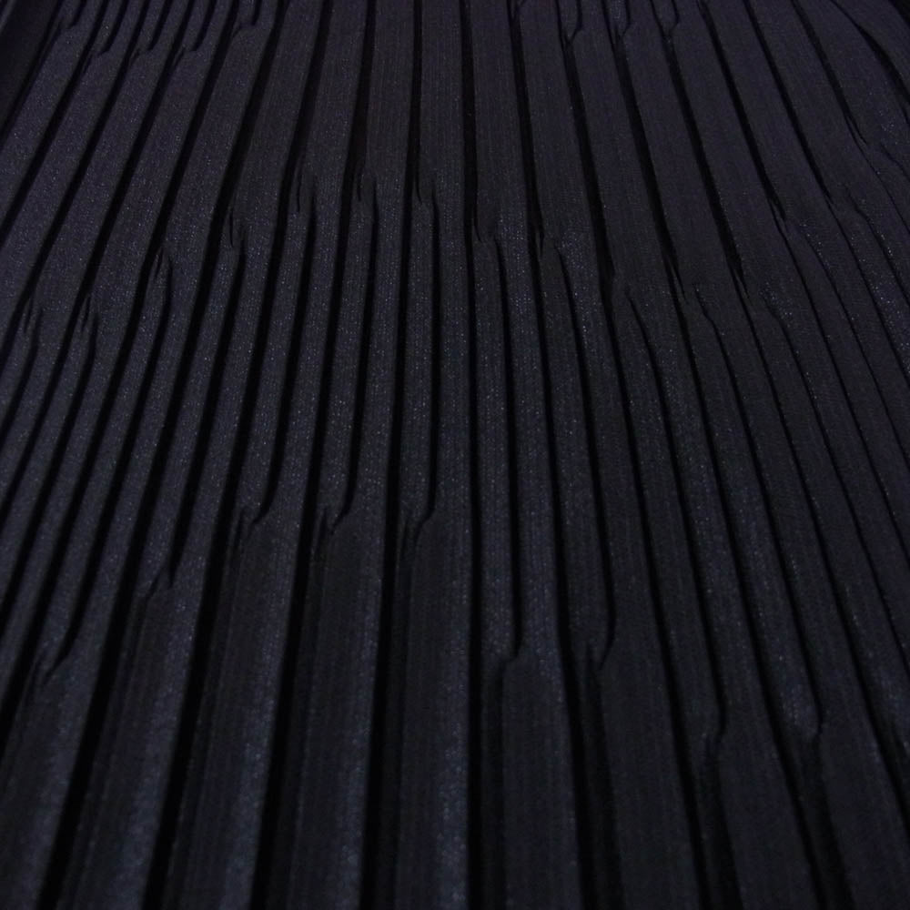 ISSEY MIYAKE イッセイミヤケ IM62FF633 プリーツ加工 パンツ ブラック系 2【中古】