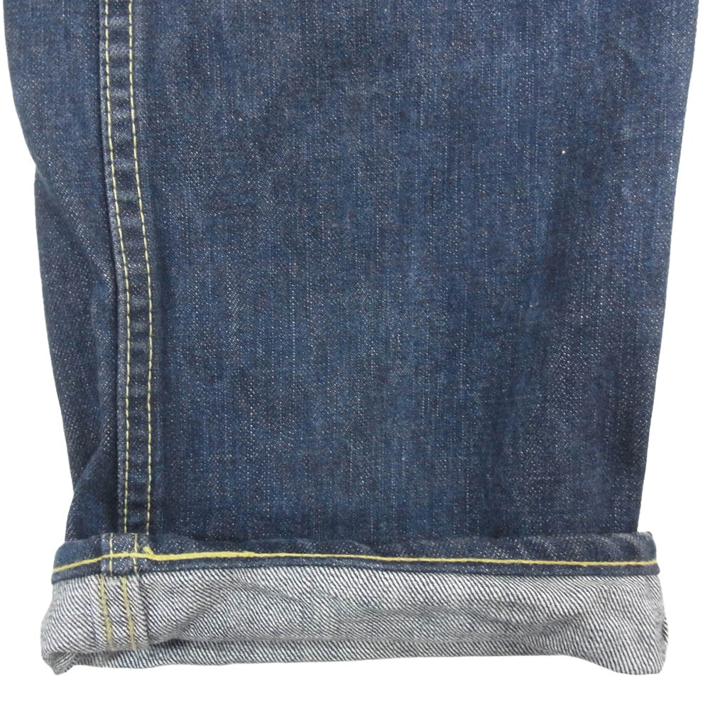 SASAFRAS ササフラス Fall Leaf Sprayer Pants フォールリーフ スプレイヤー デニムパンツ S インディゴブルー系 S【中古】