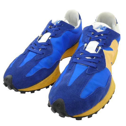 NEW BALANCE ニューバランス MS327CLB MS327CLB キャンバス スウェード スニーカー ブルー系 26.5cm【中古】