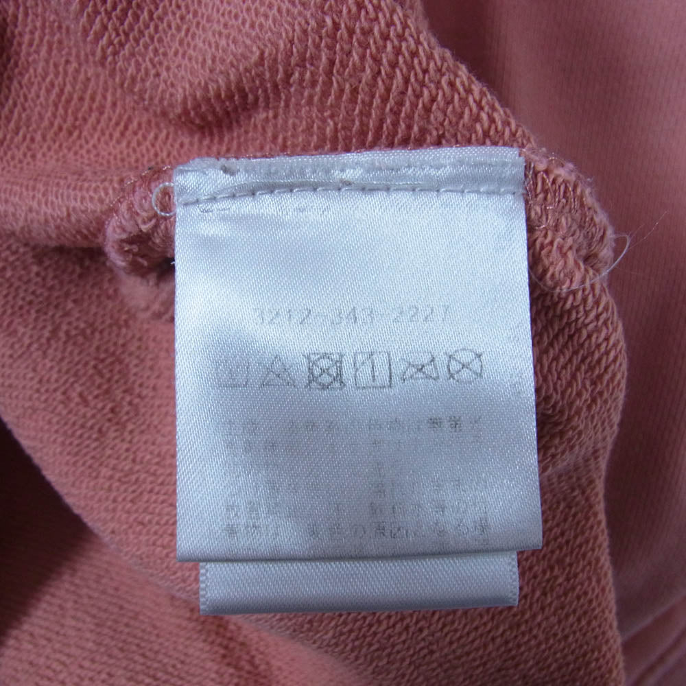 サタデーズ ニューヨークシティ 3212-343-2227 LOGO SWEAT ロゴプリント クルー スウェット ピンク系 L【中古】