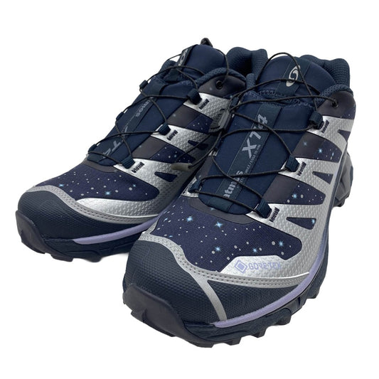 salomon サロモン 492733 XT-4 OG GORE-TEX STAR COLLIDE ゴアテックス スター コライド トレッキング アウトドア ローカット シューズ ネイビー系 27cm【中古】