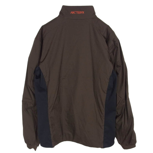 ARC'TERYX アークテリクス 25AW X000009561 ATOM JACKET アトム ジャケット ロゴ 刺繍 中綿 アウター ブルゾン 茶緑系 S【中古】