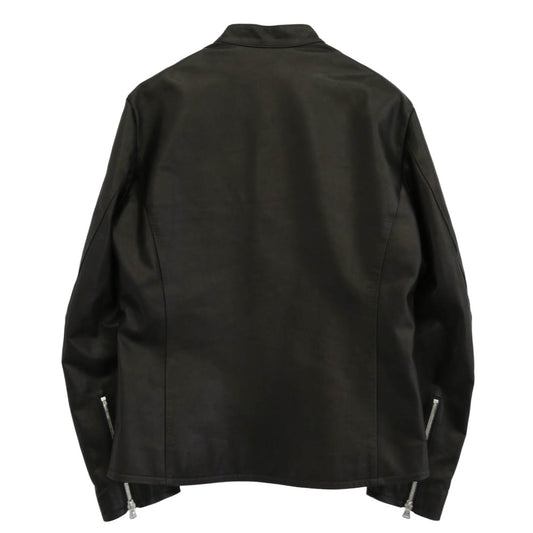 ISAMUKATAYAMA BACKLASH イサムカタヤマバックラッシュ ME1948-01 カウレザー シングルライダース ジャケット ブラック系 2【美品】【中古】
