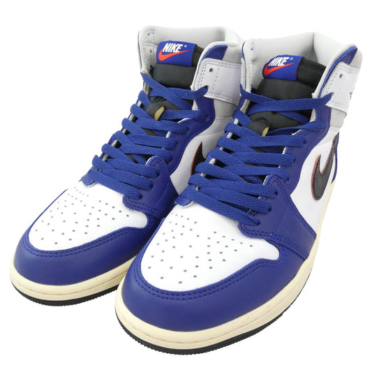 NIKE ナイキ DZ5485-100 Air Jordan 1 High OG Rare Air エアジョーダン1 ハイ OG レアエア スニーカー ブルー系 ホワイト系 27.5cm【美品】【中古】