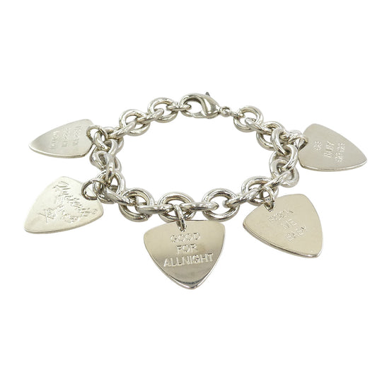 HYSTERIC GLAMOUR ヒステリックグラマー 01221QA01906 5連 ピック ブレスレット シルバー系【中古】