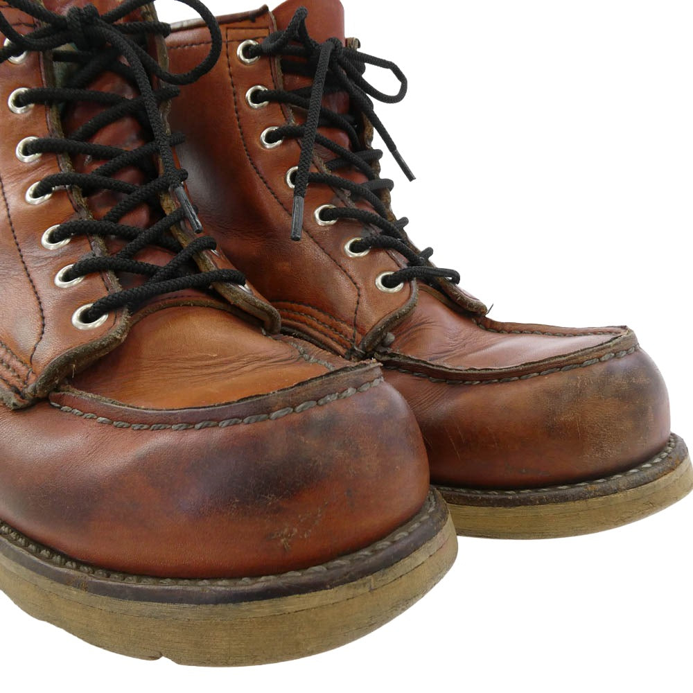 RED WING レッドウィング 94年製 半円犬タグ アイリッシュセッター ブーツ ブラウン系 US 7E【中古】
