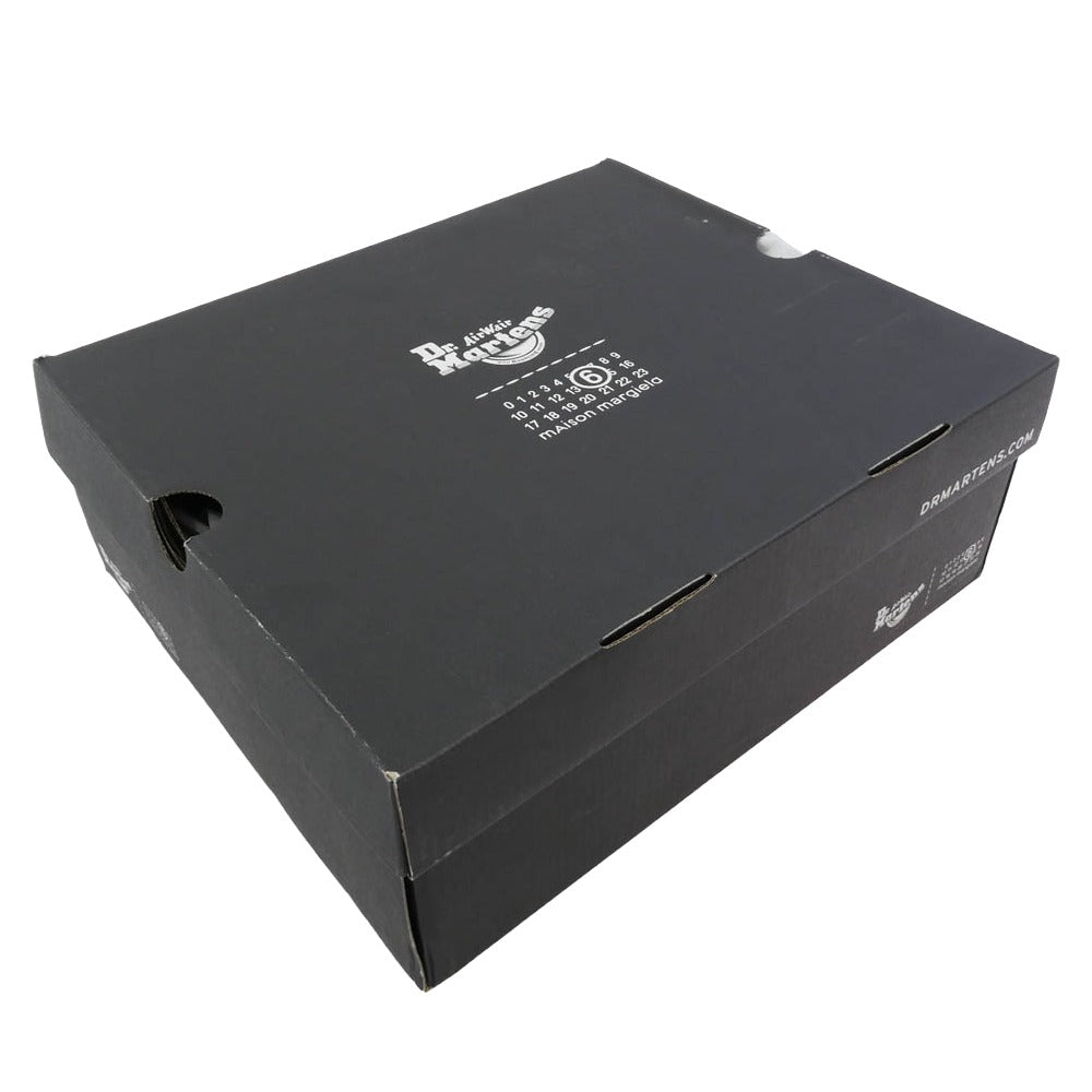 MAISON MARGIELA メゾンマルジェラ SH3WU0013 MM6 × Dr.Martens 1460 Twist 8-Eye Boots エムエムシックス × ドクターマーチン ツイスト アイ ブーツ ホワイト系 EU43【極上美品】【中古】