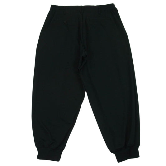 Yohji Yamamoto ヨウジヤマモト UM-P14-902-1 S'YTE サイト PE/SMOOTH TWO-TUCK RIB PANTS ツータック リブ パンツ ブラック系 3【新古品】【未使用】【中古】