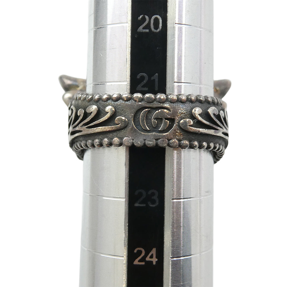 GUCCI グッチ anger forest アンガーフォレスト ブルヘッド エナメル加工 アニマル リング マルチカラー系 22号【中古】