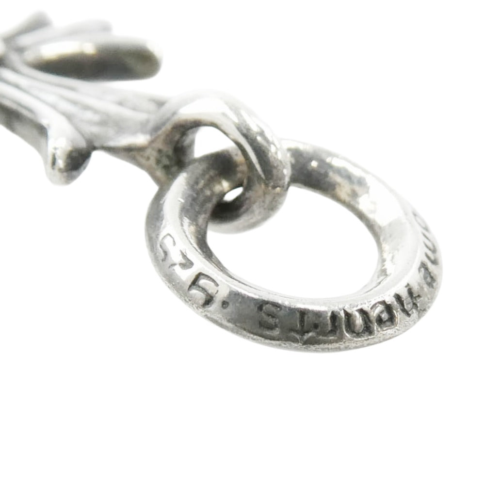 CHROME HEARTS クロムハーツ(原本無) TINY CH CROSS オールド タイニー CHクロス チャーム ペンダントトップ シルバー系【中古】