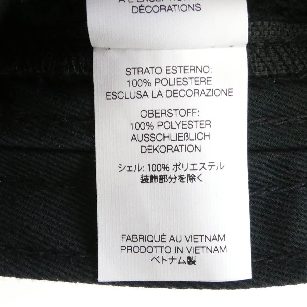 Supreme シュプリーム 24FW WINDSTOPPER Earflap Camp Cap ウィンドストッパー キャンプ キャップ ブラック系 60cm【極上美品】【中古】