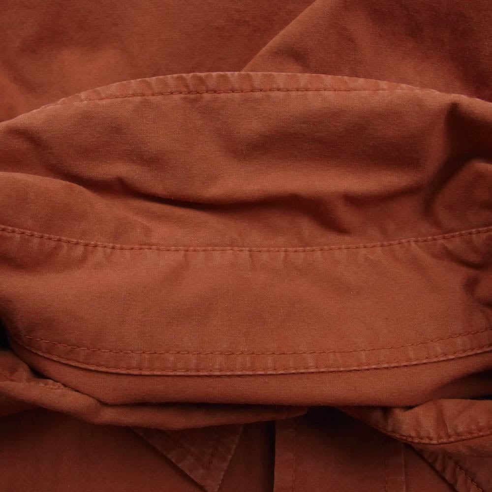 ACNE STUDIOS アクネストゥディオズ 20SS FN-MN-SHIR000176 Oversized Cotton Shirt オーバーサイズコットンシャツ 長袖シャツ オレンジ系 46【中古】