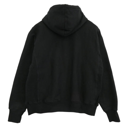 Supreme シュプリーム 25SS x Champion Hooded Sweatshirt アーチロゴ チャンピオン フーデッド スウェットシャツ パーカー ブラック系 L【中古】