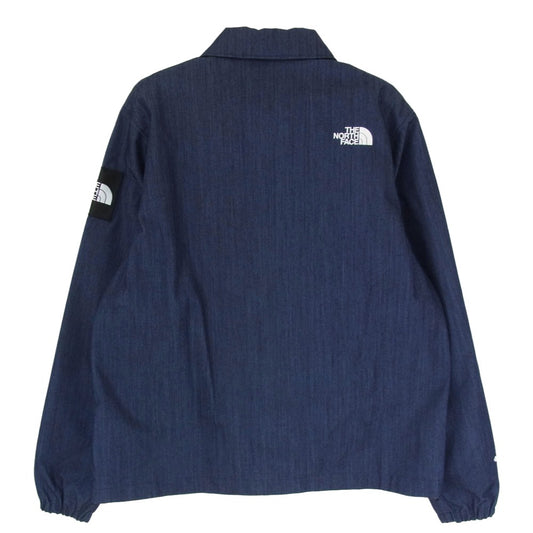 THE NORTH FACE ノースフェイス NP12042 GTX DENIM COACH JACKET デニム コーチ ジャケット インディゴブルー系 M【新古品】【未使用】【中古】