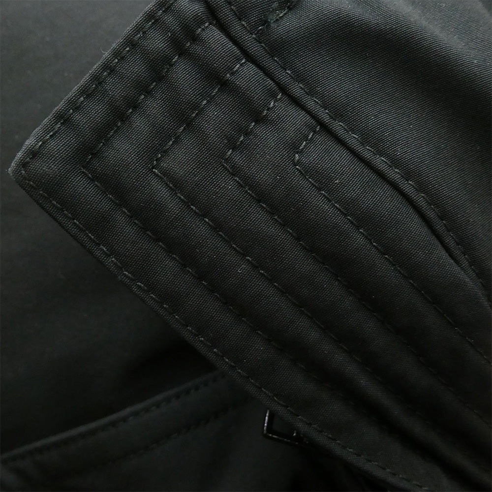 BLACK LABELCRESTBRIDGE ブラックレーベルクレストブリッジ 51F75-875-09 ファー ダウン ジャケット ファー着脱可能 ブラック系 L【美品】【中古】