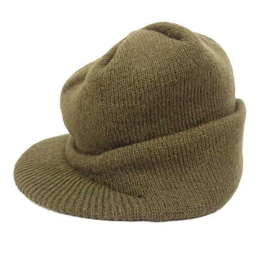 The REAL McCOY'S ザリアルマッコイズ MA23105 M-1941 ジープキャップ ウール ニット キャップ カーキ系 M【美品】【中古】