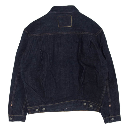 The REAL McCOY'S ザリアルマッコイズ MJ18030 LOT.001XXJ ホースレザーパッチ 2nd Type デニム ジャケット ホースレザーパッチ インディゴブルー系 38【美品】【中古】