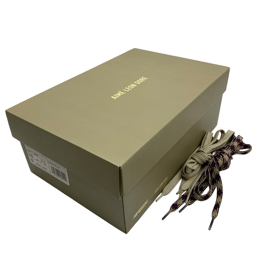 NEW BALANCE ニューバランス MR993ALL × Aime Leon Dore エメレオンドレ 993 Taupe トープ ローカットスニーカー ベージュ系 ブラック系 28cm【中古】